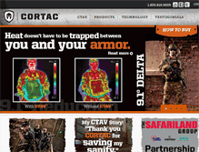 Tablet Screenshot of cortac.com